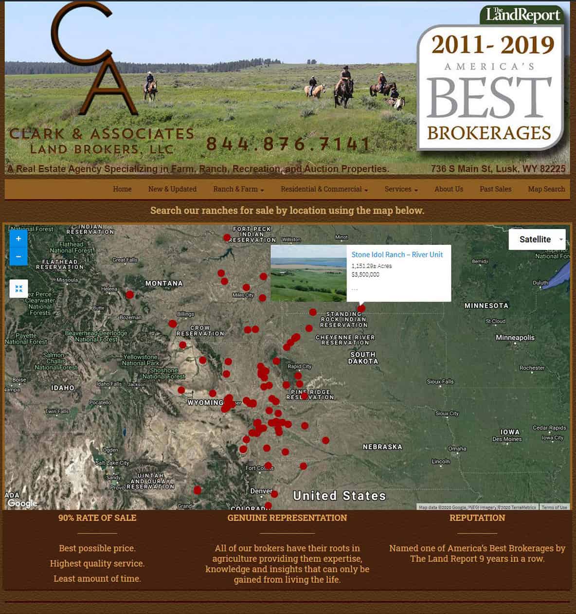 Ranches for Sale in WY, MT, SD, ND, NE, and CO